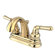 Elements of Design St. Charles Centerset Bathroom Sink Faucet with Double Lever Handles