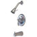Elements of Design Royale Diverter Tub and Shower Faucet with French Lever Handles
