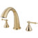 Elements of Design Double Handle Deck Mount Roman Tub Faucet Trim Templeton Lever Handle