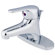 Elements of Design Centerset Bathroom Faucet with Single Lever Handle