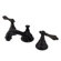 Elements of Design Widespread Bathroom Faucet with Double Metal Lever Handles