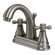 Elements of Design Elizabeth Centerset Bathroom Faucet with Double Cross Handles