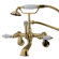 Elements of Design Hot Springs Double Handle Wall Mount Clawfoot Tub Faucet Trim