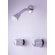 Elements of Design Twin HDL 8" Center Tub/Shower Valve W/O Spout CP