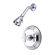 Elements of Design Shower Faucet with Elinvar Cross Handles