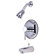 Elements of Design Concord Single Handle Tub and Shower Faucet