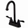Elements of Design NuWave French Double Handle 4" Bar Faucet