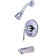 Elements of Design Silver Sage Tub and Shower Faucet Single Handle