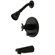 Elements of Design Concord Pressure Balanced Tub and Shower Faucet with Cross Handle