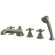 Elements of Design Metropolitan Roman Tub Faucet and Diverter Hand Shower