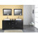 Virtu 72" Double Bathroom Vanity Set in Espresso