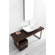 Virtu Lyle Single 60" Bathroom Vanity Set in Walnut