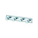 Geesa by Nameeks Standard Hotel Four Hook Rack in Chrome