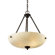 Landmark Lighting Restoration 4 Light Inverted Pendant