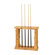 Fireside Lodge Traditional Cedar Log Pool Cue Rack