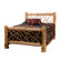 Fireside Lodge Traditional Cedar Log Slat Bedroom Collection