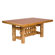 Fireside Lodge Traditional Cedar Log  Dining Table
