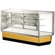 Sturdy Store Displays Streamline 38" x 68" Full Vision Corner Combination Showcase with Mirror Back