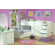Berg Furniture Sierra Captain L-Shaped Captain Bed with Stairs and Storage