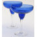Certified International Bubble Cobalt Blue Margarita (Set of 4)