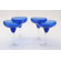 Certified International Bubble Cobalt Blue Margarita (Set of 4)