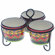 Certified International Hot and Saucy by Sue Zipkin 3-Section Server with Metal Stand