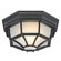 Kichler  Outdoor Flush Mount in Black