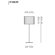Axo Light Skirt - Single Fabric Floor Lamp