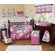 Sweet Jojo Designs Pink and Black Geo Crib Bedding Collection