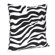 Sweet Jojo Designs Zebra Purple Collection Decorative Pillow 