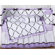 Sweet Jojo Designs Princess Black, White and Purple Collection 9pc Crib Bedding Set 