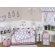 Sweet Jojo Designs Pink, Black and White Princess 9 Piece Crib Bedding Set