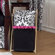 Sweet Jojo Designs Isabella Hot Pink, Black and White Collection Laundry Hamper