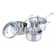 Sabichi Aspire Pans in Stainless Steel (Set of 3)