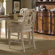 A.R.T. Provenance Counter Height Chair in Distressed Ivory