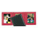 Budd Leather Lizard Grain Accessory Lizard Print Triple Mini Frame