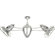 Matthews Fan Company 48" Ar Ruthiane 3 Metal Blade Rotational Outdoor Ceiling Fan