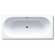 Kaldewei Klassikduo 16.93" x 70.87" Bath Tub in White