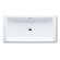 Kaldewei Bassino 78.7" x 39.4" Bath Tub with Paneling in White