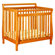 AFG Furniture Athena Mini Amy Convertible Crib in Pecan