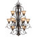 Golden Lighting Jefferson 12 Light Chandelier