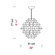 Zaneen Lighting Agave 5 Light Foyer Pendant