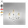 Zaneen Lighting Prado 3 Light Wall Sconce