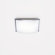 Zaneen Lighting Vision Single Light Flush Mount in Chrome and Painted Aluminum