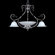 Zaneen Lighting Alava II Four Light Traditional Chandelier in Silver Oxide