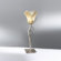 Zaneen Lighting Rovigo Single Light Table Lamp in Weathered Silver