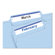 Avery Consumer Products Adhesive File Folder Typewriter Labels, 3-7/16 x 15/16, Purple, 252/Pack                                                     