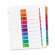 Avery Consumer Products Extrawide Ready Index Dividers, 10-Tab, 9 1/2 x 11, Assorted, 10 per Set