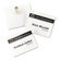 Avery Consumer Products Badge Holders with Laser/Inkjet Inserts, 40/Box