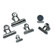 Charles Leonard Co. Magnetic Spring Clips 1 1/4 Box-24